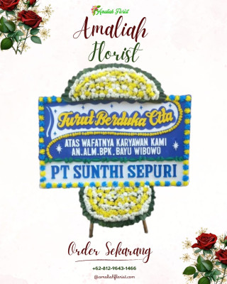 Papan Bunga Duka di Kembangan