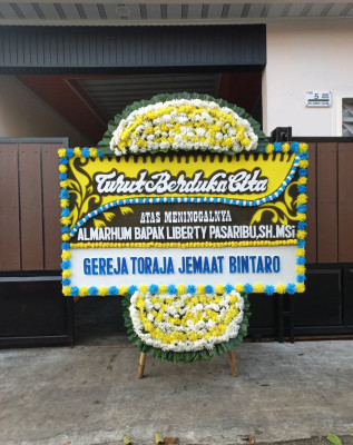 Papan Bunga Duka di Kembangan