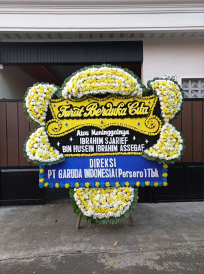 Papan Bunga Duka di Kembangan