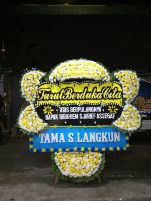Papan Bunga Duka di Kembangan