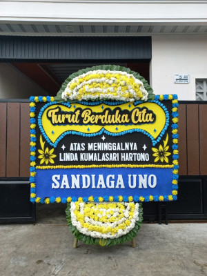 Papan Bunga Duka di Kembangan