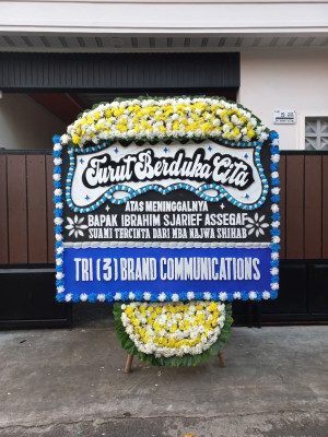 Papan Bunga Duka di Kembangan